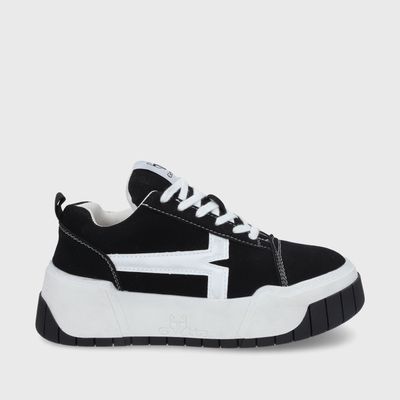 Zapatilla Negra Mujer 43114 Gotta