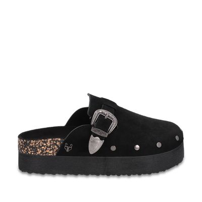 Imagen 1 del producto Zueco Plataforma Negro Mujer 65950 Gotta