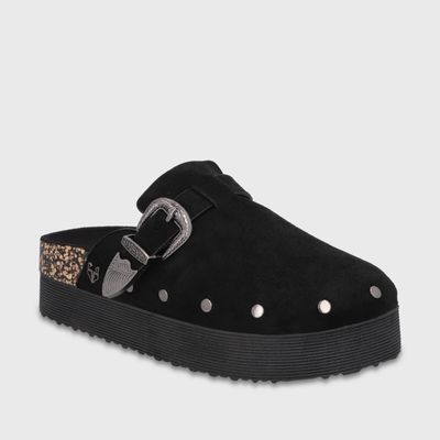 Imagen 2 del producto Zueco Plataforma Negro Mujer 65950 Gotta