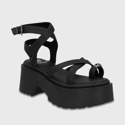 Imagen 2 del producto Sandalia Plataforma Negra Mujer 45986 Gotta