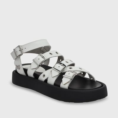 Imagen 2 del producto Sandalia Plana Blanca Mujer 55950 Gotta