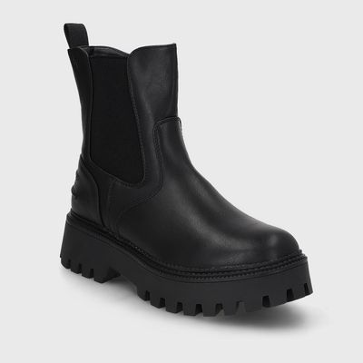 Imagen 2 del producto Botin Plataforma Negro Mujer 46307 Gotta