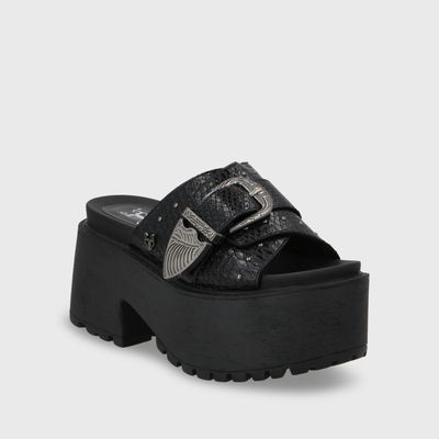 Imagen 2 del producto Sandalia Plataforma Negro Mujer 1567D Gotta