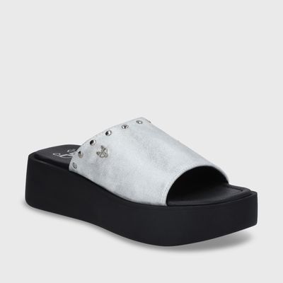 Imagen 2 del producto Sandalia Plataforma Plateado Mujer 53730 Gotta