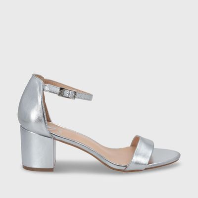 Sandalia Plateada Mujer C6161 Gotta