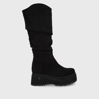 Bota Negra Mujer 15092 Gotta