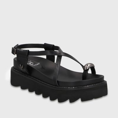 Imagen 2 del producto Sandalia Negra Mujer 1573G Gotta