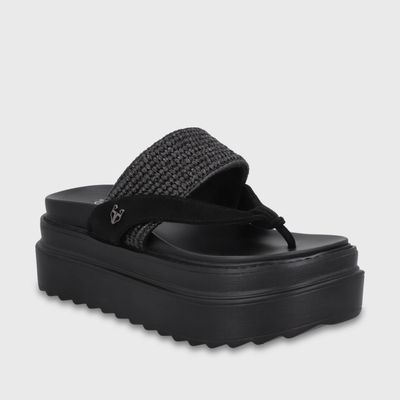 Imagen 2 del producto Sandalia Plataforma Negra Mujer 25234 Gotta