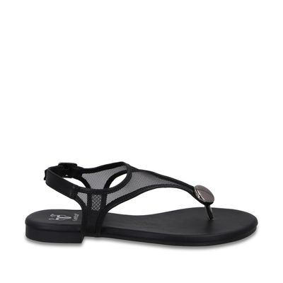 Sandalia Negra Mujer 64122 Gotta