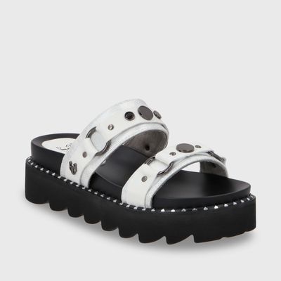 Imagen 2 del producto Sandalia Plano Blanco Mujer 1573B Gotta