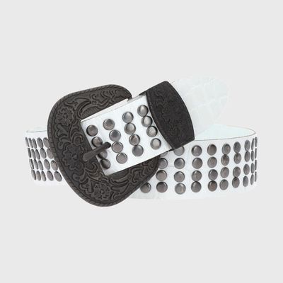 Cinturon Blanco Mujer Belt1 Gotta