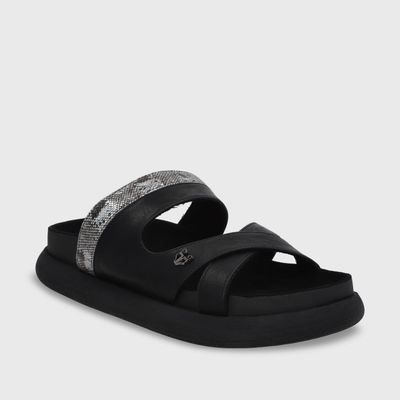 Imagen 2 del producto Sandalia Plano Negro Mujer 53700 Gotta