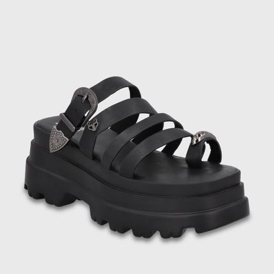 Imagen 2 del producto Sandalia Plataforma Negra Mujer 45732 Gotta