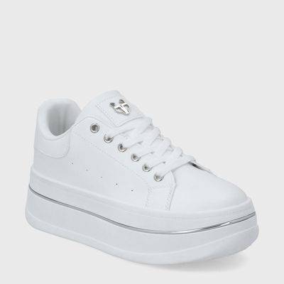 Imagen 2 del producto Zapatilla Plataforma Blanca Mujer 58011 Gotta