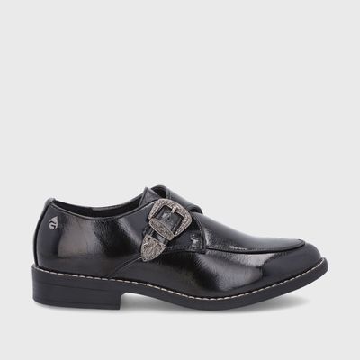 Zapato Negro Charol Mujer 17565 Gotta
