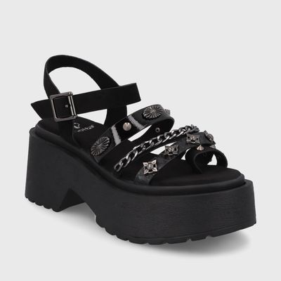 Imagen 2 del producto Sandalia Negra Mujer 45982 Gotta