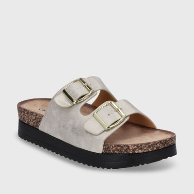 Imagen 2 del producto Sandalia Plana Dorada Mujer 12062 Gotta