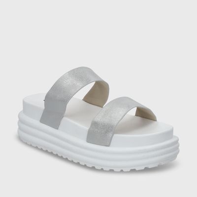 Imagen 2 del producto Sandalia Plataforma Plateada Mujer 42021 Gotta