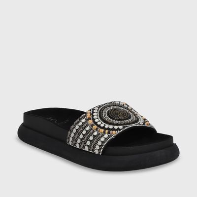 Imagen 2 del producto Sandalia Plano Negro Mujer 53704 Gotta