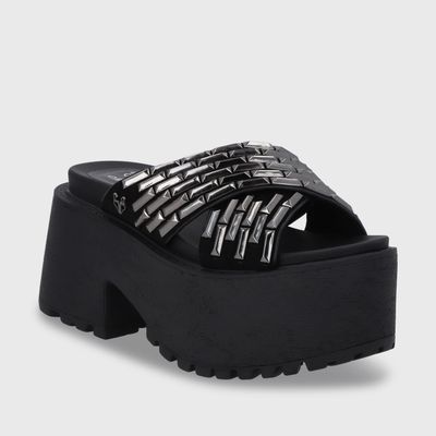 Imagen 2 del producto Sandalia Plataforma Negro Mujer 1567C Gotta