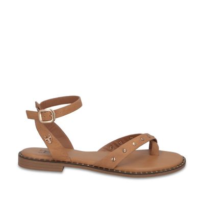 Sandalia Camel Mujer 64140 Gotta