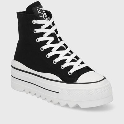 Imagen 2 del producto Zapatilla Plataforma Negra Mujer 33742 Gotta