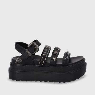 Imagen 1 del producto Sandalia Plataforma Negro Mujer 25235 Gotta