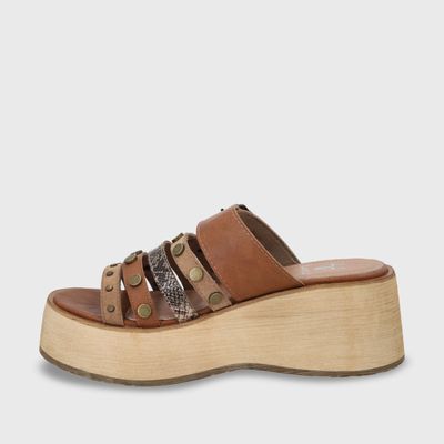 Imagen 2 del producto Sandalia Plataforma Beige Mujer 45841 Gotta