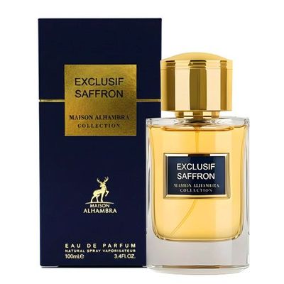 MAISON ALHAMBRA EXCLUSIF SAFFRON EDP 100ML UNISEX
