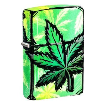 ENCENDEDOR ZIPPO 46253 GLOWING LEAVES DESIGN