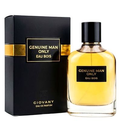 FRAGRANCE WORLD GENUINE ONLY EAU BOIS EDP 100ML HOMBRE