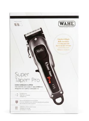 Imagen 2 del producto MAQUINA CORTAPELO WAHL CORDLESS SUPER TAPER PRO INALAMBRICA