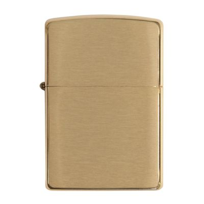 ENCENDEDOR ZIPPO 168 ARMOR BRUSHED BRASS DORADO