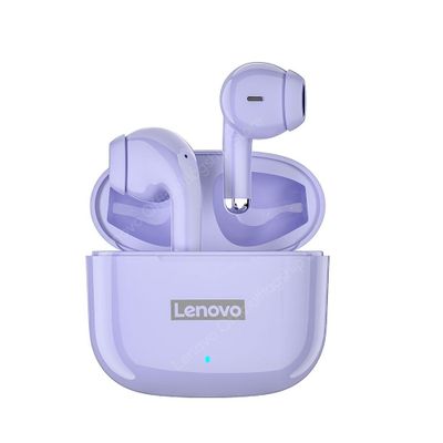 Audífonos Inalámbricos Lenovo Livepods Lp40 Pro Lila