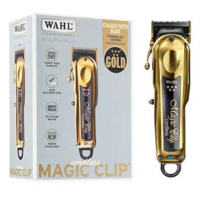 MAQUINA CORTAPELO WAHL CORDLESS MAGIC CLIP GOLD INALAMBRICA