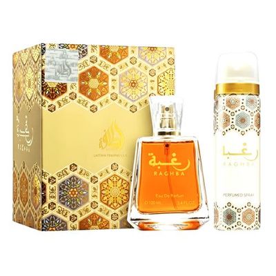 LATTAFA RAGHBA FOR HER SET EDP 100ML + DEO 50ML MUJER