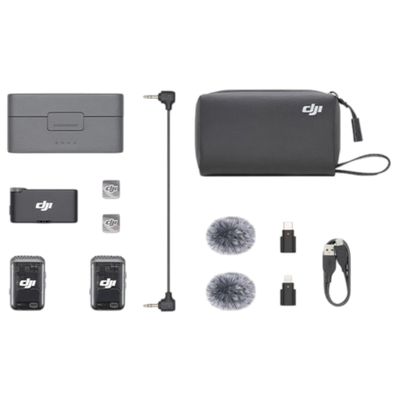Imagen 2 del producto MICRÓFONO DJI MIC 2 (2 TRANSM + RECEPTOR Y ESTUCHE CARGA)
