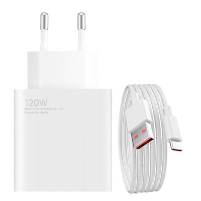 Imagen 2 del producto CARGADOR XIAOMI 120W HYPERCHARGE COMBO TYPE A