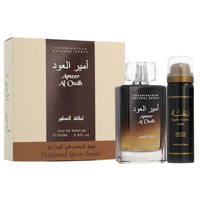 LATTAFA AMEER AL OUDH EDP 100ML + DEO 50ML