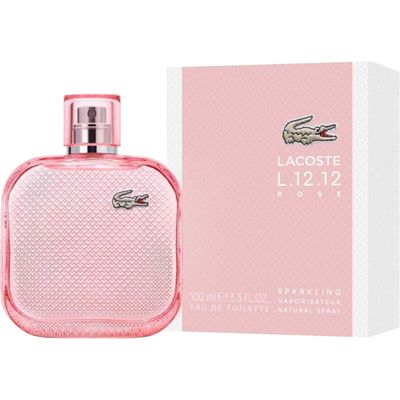 LACOSTE L.12.12 ROSE SPARKLING EDT 100ML MUJER