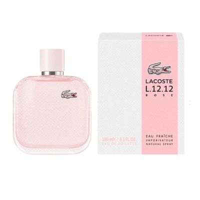 LACOSTE L.12.12 ROSE FRAICHE EDT 100ML MUJER
