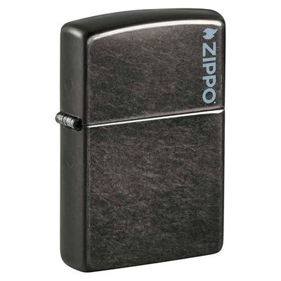 ENCENDEDOR ZIPPO 28378ZL CLASSIC GREY WITH ZIPPO LOGO