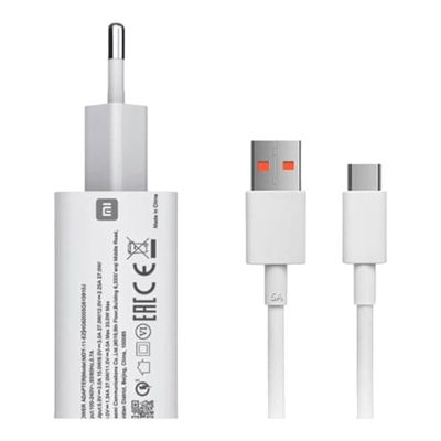 Imagen 1 del producto Cargador Xiaomi 33W Charging Combo Type - A eu 