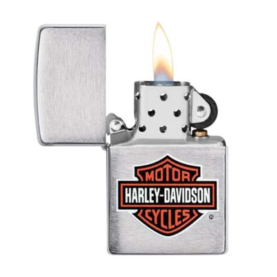 Imagen 2 del producto ENCENDEDOR ZIPPO H252 HARLEY-DAVIDSON LOGO BRUSHED CHROME