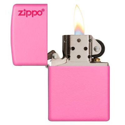 Imagen 2 del producto ENCENDEDOR ZIPPO 238ZL CLASSIC PINK MATTE WITH ZIPPO LOGO