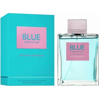 Antonio Banderas Blue Seduction Edt 200ml Mujer