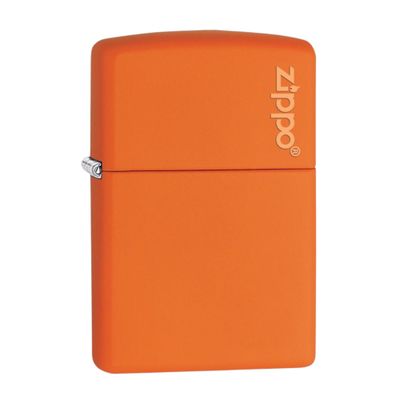 ENCENDEDOR ZIPPO 231ZL CLASSIC ORANGE MATTE WITH ZIPPO LOGO