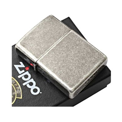 Imagen 2 del producto ENCENDEDOR ZIPPO 121FB CLASSIC ANTIQUE SILVER PLATE