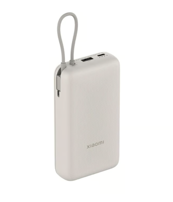 POWERBANK XIAOMI MI 10000MAH 22.5W GRIS CABLE INTEGRADO
