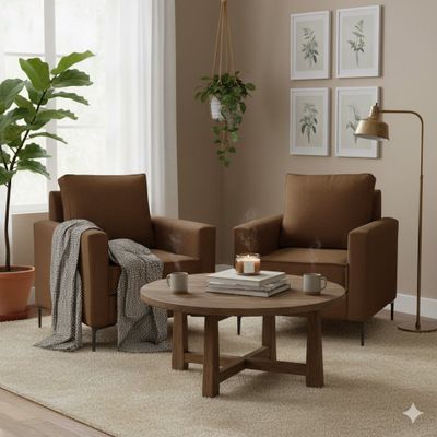 Imagen 2 del producto Juego de Poltronas Arthur Cafe 